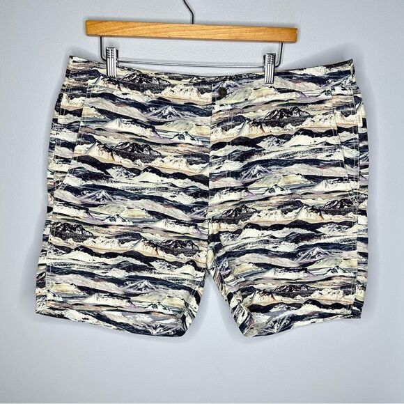 NWT Mens Onia X Liberty Arts Calder Manning Trunk 7.5” mountain size 38 - Picture 3 of 9